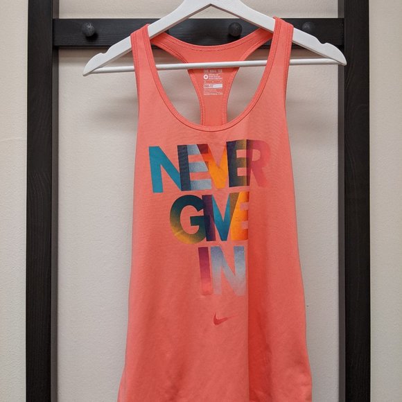 Nike Tops - 41% OFF — Nike Dri-Fit Athletic Graphic Tank Top